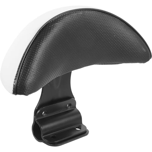 Coussin de dossier pour vélo électrique support lombaire moto blanc