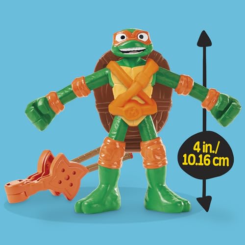 Play-Doh Teenage Mutant Ninja Turtles Pizza Spielset mit Pizzaofen, 4 Dosen Knete und Action-Figur… – Ansicht 6