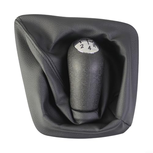Zeroupshop Pommeau de levier de vitesse manuel 5 vitesses pour Renault Kangoo et Express (FWO/1) 1.5 dCi Poignée Ergonomique Plastique Construction Cuir