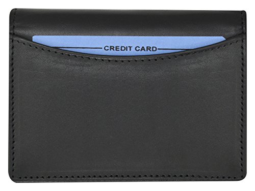 MW30070 Credit Card Holder ID Window Wallet 2.75' x 4" BLACK3