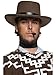 Produktbild Smiffys Authentische Western Kollektion, Umherstreifender Räuber Hut, Braun, mit schwarzem Band Halloween