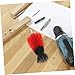 PRETYZOOM Cleaning Drill Brush Accessories Brush for Tile Bathroom Kitchen Car Industrial Efficient Cleaning and Polishing Pp and Steel Material