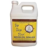 sellador madera quilosa Tamaño: 1 galón Tip Top madera de teca aceite sellador – L