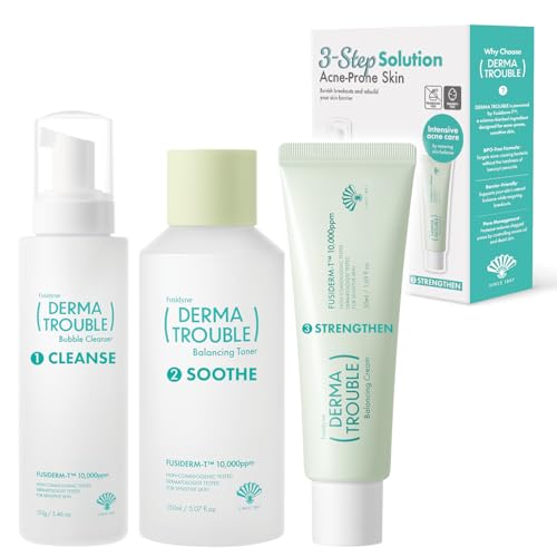 Fusidyne Derma Trouble 3-Step Acne Kit - Korean Skin Care ...