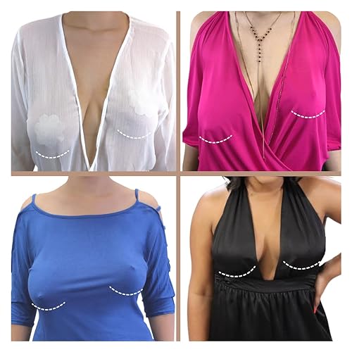 Breast Lift Tape/Breast Tape/Boob Tape/Sticky Bra- No Bra Solution for Backless and Strapless Fashions/Waterproof BoobLifts3