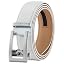 White Belt Silver Buckle Men
