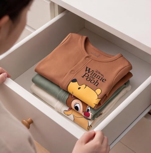 Image of minicult Cotton Unisex Front Open Full Sleeve T-Shirt with snap Buttons and Cute Prints Combo Pack