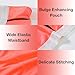 HASWECHYS Men’s Boxer Briefs Sexy Front Open Detached Bulge Pouch Silky Smooth Glossy Access Underwear 2 Pack Mul01 M