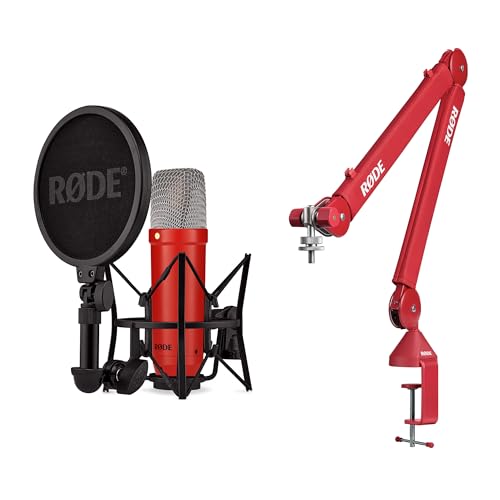 RØDE NT1 micro condensateur rouge pour éliminer les bruits