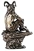 Top Collection Ancient Greek Mythology Pan Statue Holding Panpipes - God of The Wild & Nature Sculpture in Premium Cold Cast Bronze - 10.5-Inch Horned Pagan Collectible Figurine