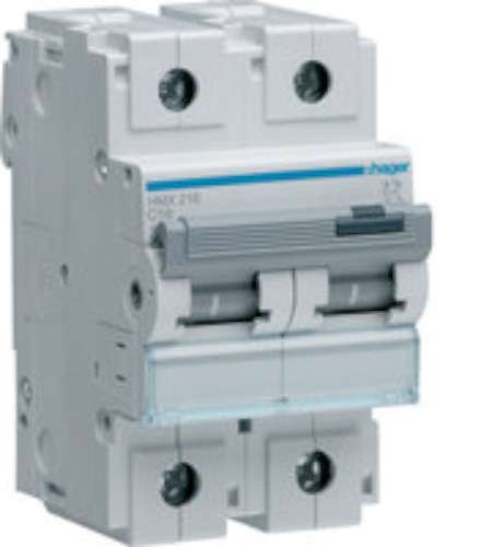Int.aut.serie HMX 2P 16A C-50kA disjoncteur modulaire pour tableau