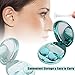 Contact Lens Case with Cleaner Washer, Portable Travel Box with Mirror and Removal Tool Solution Bottle for Outdoor Daily Office