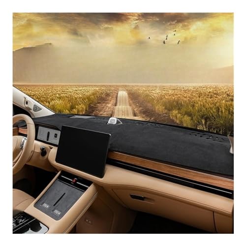 Tapis de tableau de bord automobile noir antidérapant AITO M7 2023