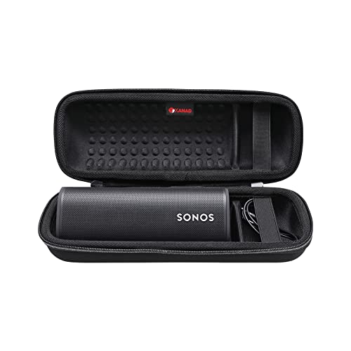 Image of XANAD Case for JBL Flip 4 /3 or Flip Essential 2 /1 or JBL Grip or Sonos Roam 2 /1 Waterproof Portable Speaker, Black