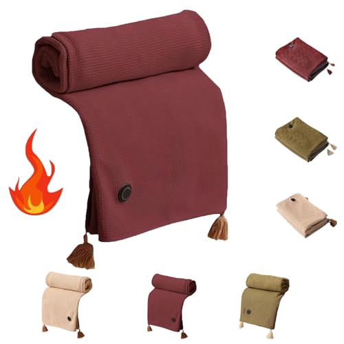 Portable Heated Shawl Wraps For Women, Curvybody Heated Shawl Cordless