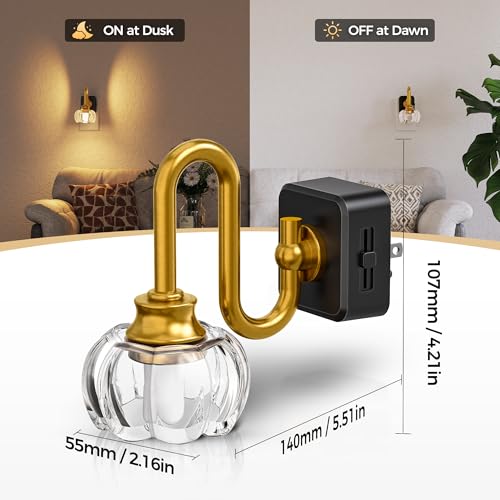 Image of DORESshop Night Light,Night Lights Plug into Wall,Dimmable Nightlight