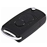 ssangyong kyron 2008 price Ligero y ligero Carcasa para llave de coche Ssangyong Actyon Kyron Rexton, material ABS, 2 botones, en blanco, repuesto para llavero, cubierta exterior, perfecta para botones o carcasas rotas, fácil de usar con