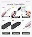 MelodySusie Pen-Shaped Portable USB Nail Drill, PC120I 20000RPM Electric Nail File with Compact Design for All Nail Care, Manicure Polishing, Shaping & Gel Removal at Home for Beginners