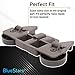 BlueStars Ultra Durable W10195416 Dishwasher Lower Dish Rack Wheel - Exact Fit for KitchenAid Whirlpool Kenmore Dishwashers - Easy to Install - Replaces AP5983730 W10195416V PS11722152