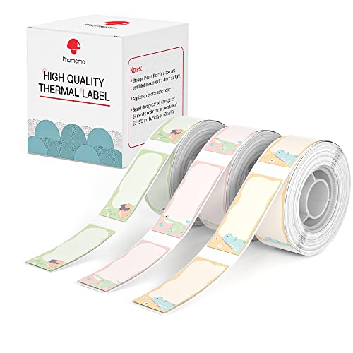 Image of Phomemo D30 D35 Label Maker Tape Sticker Thermal Self-adhesive label