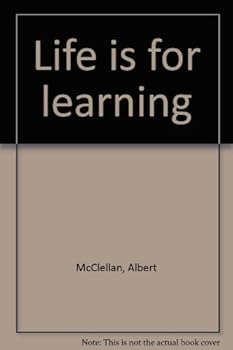 Paperback Life is for learning Book