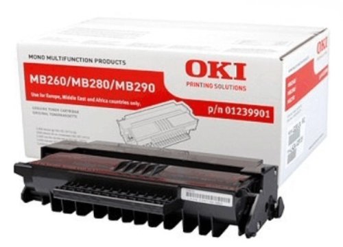 Preisvergleich Produktbild OKI 1239901 MB260, 280, 290 Tonerkartusche 3.000 Seiten, schwarz