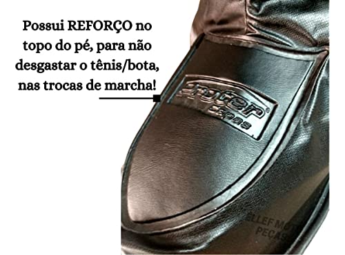 Sobre Bota Impermeável Para Motociclista Motoqueiro Moto Boy Tamanho M Protercapas