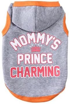 KUTKUTKUTKUT Polycotton Fleece Small Dog & Cat Hoodie, Casual Sports Hoodie With Cap for Toy Poodle, Lhasa Apso, ShihTzu, Bichon Frise & Cats, Winter Shirt Warm Hoodies For Small Dogs(SIZE: XL, Chest: 50cm)