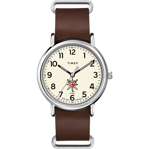 Montre Timex NHL cadeau idéal homme fan des Vegas Golden Knights bracelet cuir