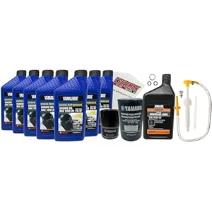 Cyclemax F225-F300 10W30 Marine Oil Change Kit With Gear Pump Kit And Fuel Water Seperator Filter Fits 2010-2024 Yamaha F250 Outboard Engine 1 41wpdcfynql. sl500 . ss300