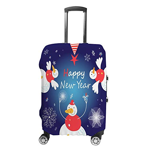 Housse de protection pour valise Chehong Happy New Year en tissu extensible