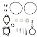 YINETTECH Assortiment de Joints Carburateur Kit de Réparation Reconstruction Moteur pour Briggs Stratton Quantum Max 398183/498261/490937