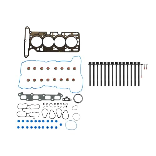 Image of DNJ HGB3140 Engine Cylinder Head Gasket Set with Head Bolt Kit, Complete Repair Set for 2007-2012 Chevrolet Colorado 2.9L 2921cc 178cid L4 DOHC