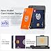 CENMASO for Galaxy Z Flip 7 FE/Z Flip 6 Case Built-in Card Holder, Z Flip 7 FE Wallet Case with Hinge Protection & Screen Protector, Shockproof Protection Case for Galaxy Z Flip 6(Black)