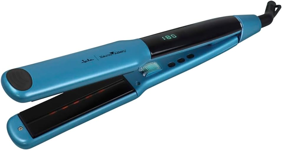 JATA JBPP5570 Professionele stijltang van keramiek met infrarood, tot 230 graden, grote platen 110 x 36 mm, PTC-keramische weerstand, 2 m draaibare kabel, ionenfunctie