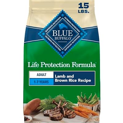 Blue Buffalo Life Protection Formula Lamb Adult Dry Dog Food, 15 lb