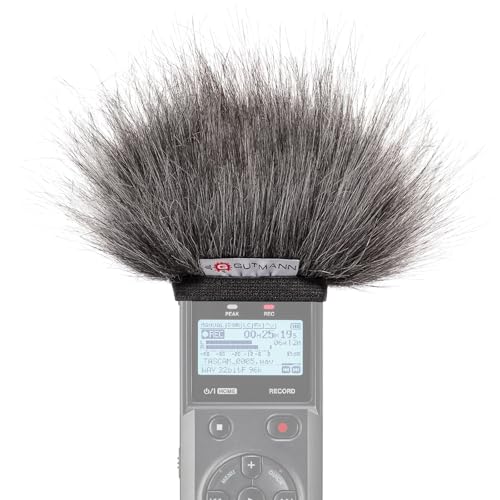 GUTMANN Protezione antivento per microfono Tascam DR-05XP Grey Made in Germany
