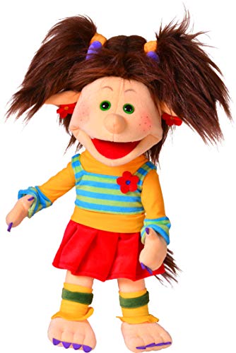 Living Puppets Trollmädchen Trienchen aus Stoff in der Größe 45cm, W830 Mehrfarbig