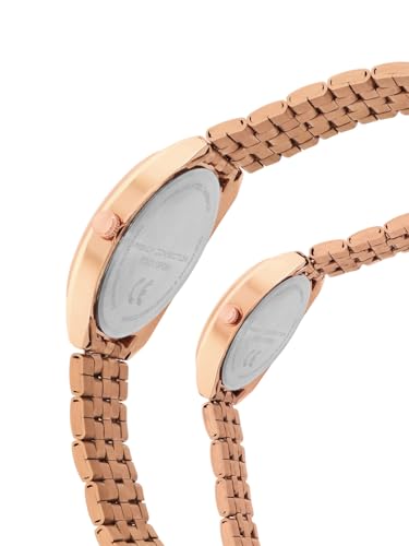 Image of French Connection Analog Blue Dial Couple's Watch| Pair Watch|-FCN0113RGM