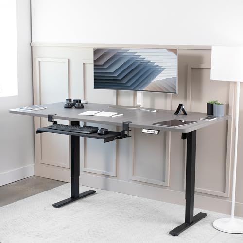 Vivo MOUNT-KB05E Large Keyboard Tray Under Desk Pull Out thumb #6