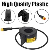 CaurGCHer 130X Thumb Throttle Accelerator Universal Finger Throttle Booster Waterproof Electric Bike Throttle Speed Control for Electric Scooters E‑Bike Bicycle Thumb Throttle Electric Bicycle - Image 4