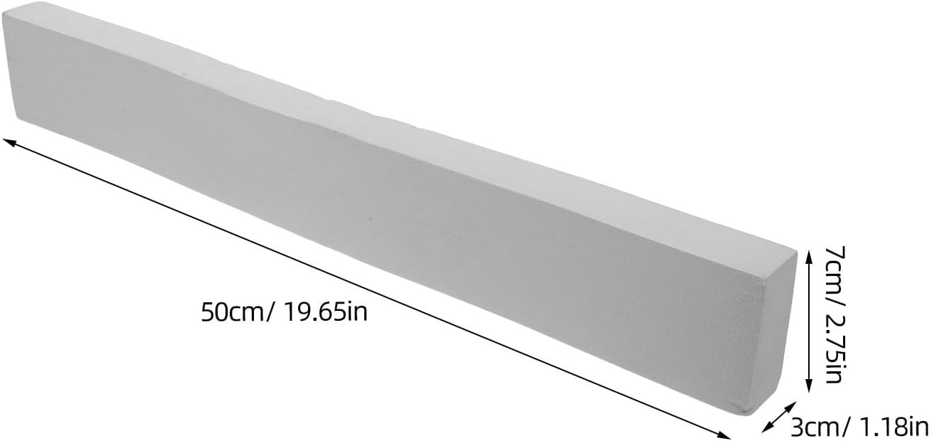 2Pcs Window Sill Water Absorber: Condensation Prevention Sponge Block - Moisture Absorbent Strip - for Windows Water Barrier Seal, Reusable, Prevents Condensation 20x2.8x1.2"