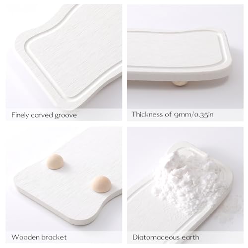COOLHOOD Alfombrilla de secado multiuso: almohadilla absorbente y antifúngica para encimera. 5