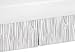 Sweet Jojo Designs Grey and White Wood Grain Toddler Bed Skirt for Woodland Animals Kids Children's Bedding Sets