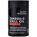 Antarctic Krill Oil (Double Strength) with Omega-3s EPA, DHA and Astaxanthin (60 Softgels - 1000mg)