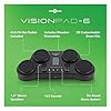 Gear4music VISIONPAD-6 Tabletop Electronic Drum Pad with Drumsticks and Headphones #2