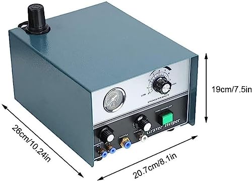 Micro-graveur bijoux pneumatique pour sculpter le fer forgé avec précision - 8