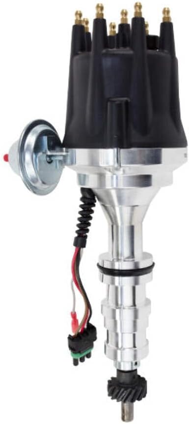 TSP Black Cap Pro Series RTR Ready to Run Distributor for Ford FE Light Duty V8