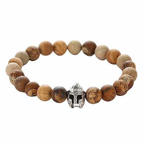 Bracelet agate bouddha en pierres naturelles 8 mm, style zen pour le bien-être au quotidien