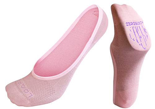 Image of ZeroSock Bamboo Viscose Ultra-Low No Show Socks (4 Pairs Per Box)